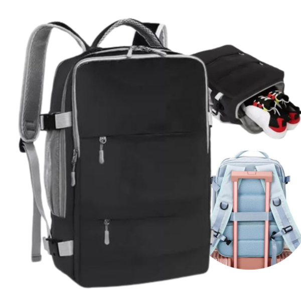 Mochila Viaje Carry On Viral Calzado Notebook Cabina Avion
