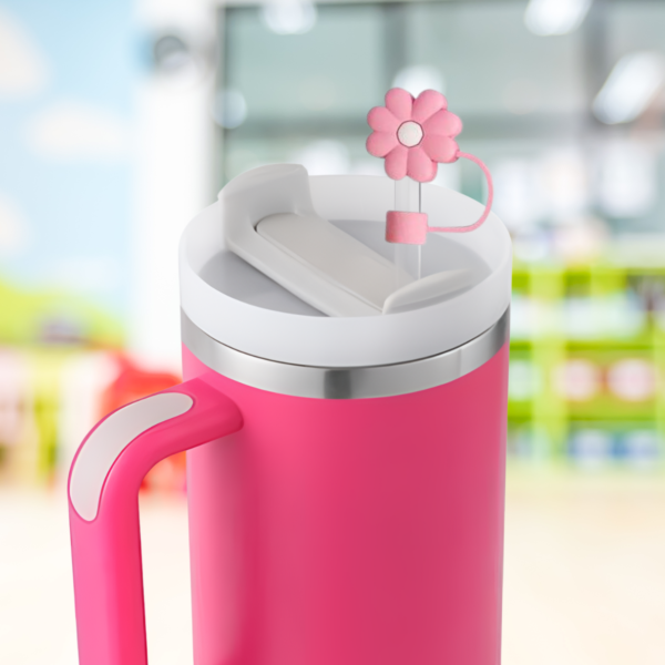 Jarra vaso termico Quencher + tapon de silicona. - Imagen 4