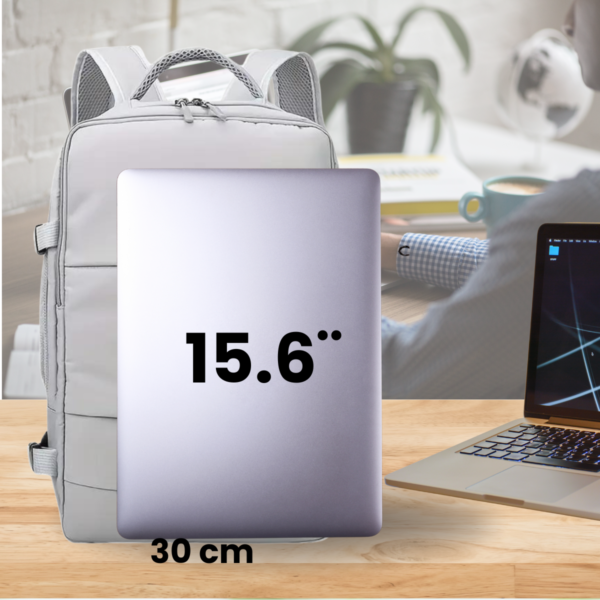 Mochila Notebook Impermeable Oficina Ejecutiva Facultad Usb - Imagen 3