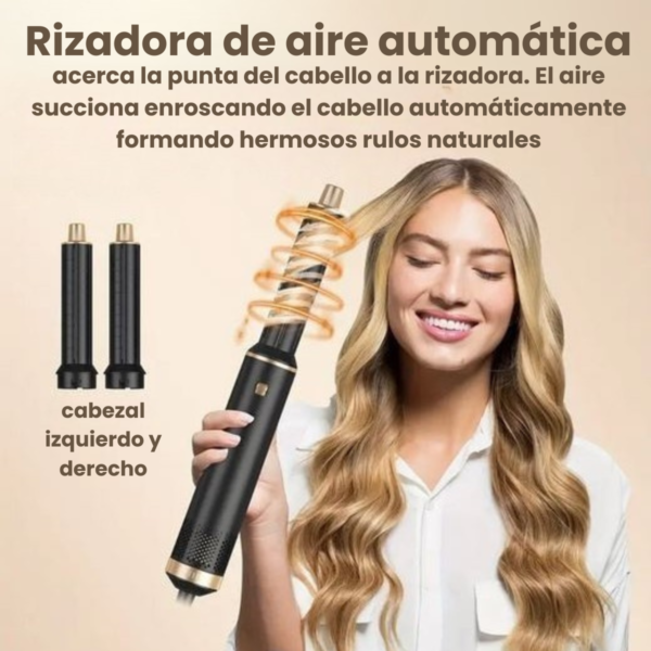 Secador Cepillo Buclera Aire Alisador de Pelo 5 en 1 - Imagen 2
