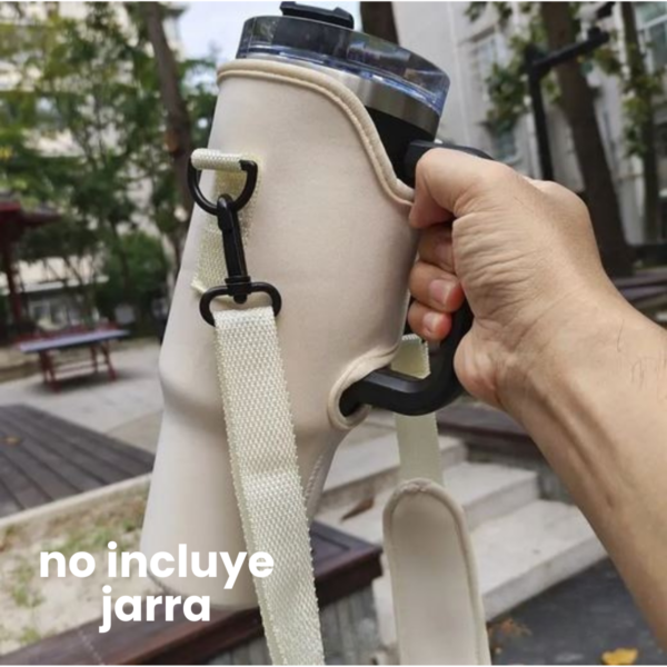 Funda Bandolera Neopreno Jarra Termica compatible con Stanley - Imagen 8