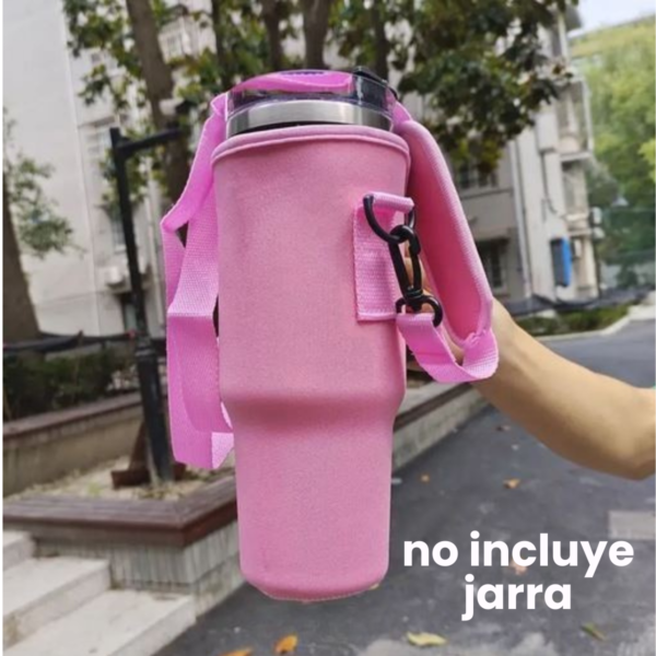 Funda Bandolera Neopreno Jarra Termica compatible con Stanley - Imagen 10
