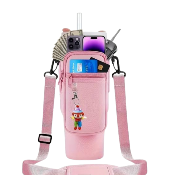 Funda Bandolera Neopreno Jarra Termica compatible con Stanley