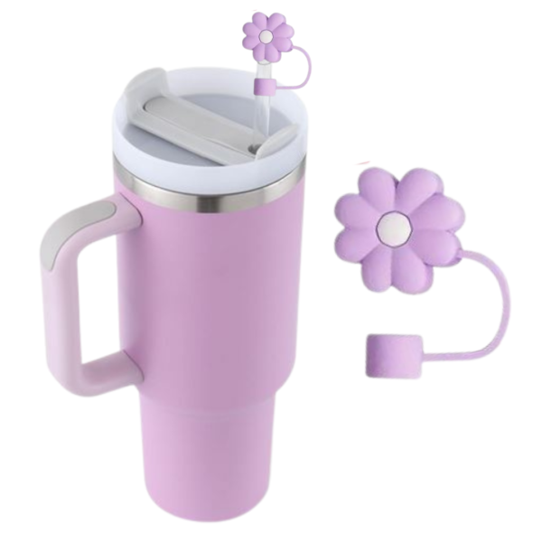 Jarra vaso termico Quencher + tapon de silicona.